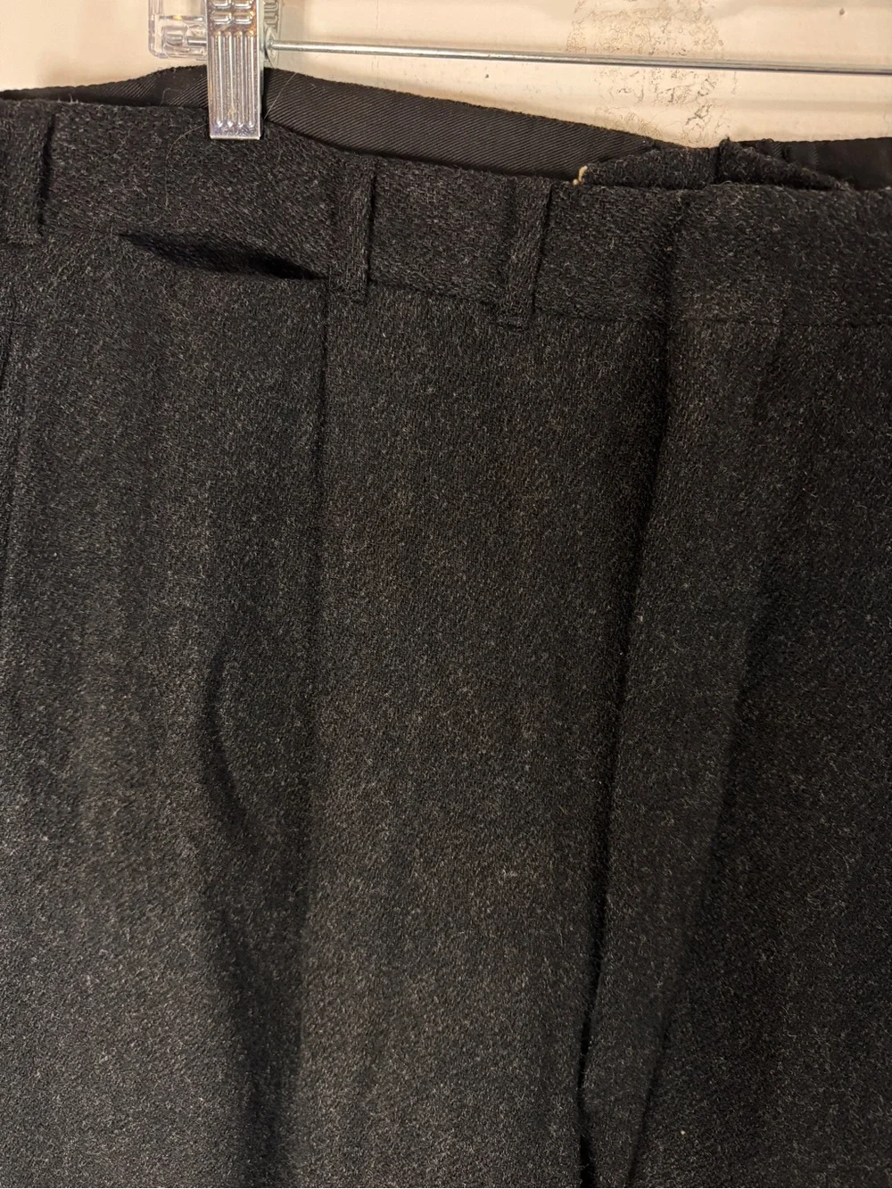 Vintage 70s Oxxford Clothes Suit Gray Wool Patch Pockets Marshall Field 2pc 43 T